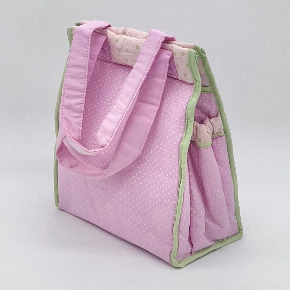Pink Snail Diaper Bag