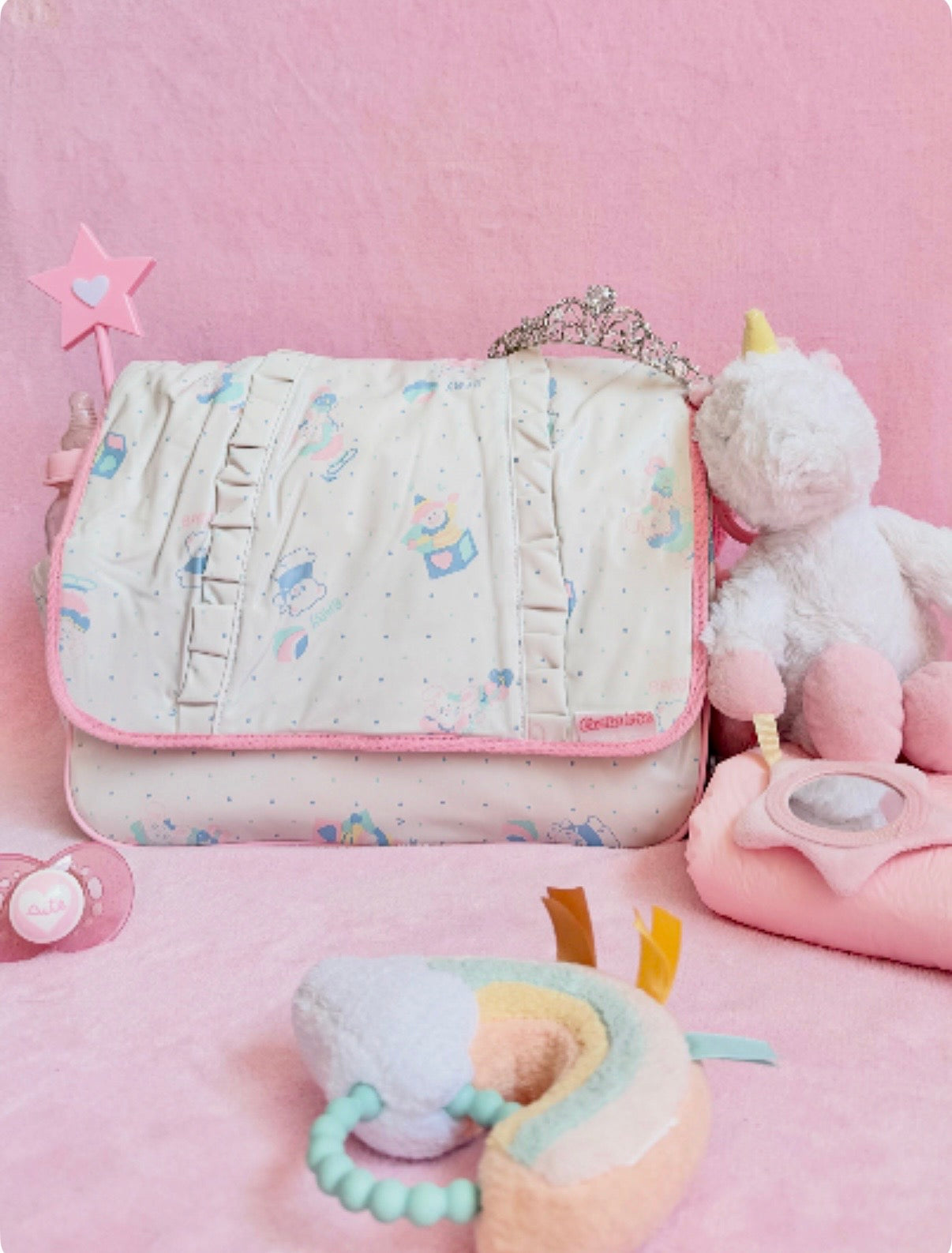 Toys & Friends Pink Diaper Bag