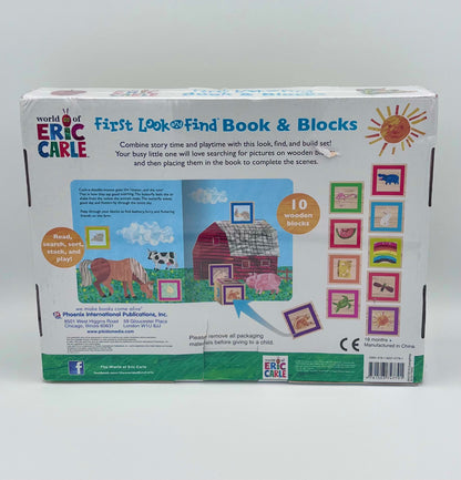 Very Hungry Caterpillar Look & Find Book & Blocks