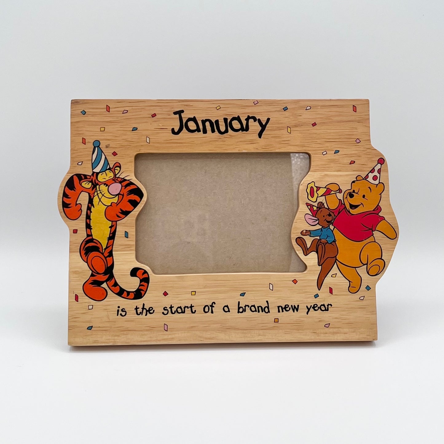 New Year With Pooh & Friends Frame