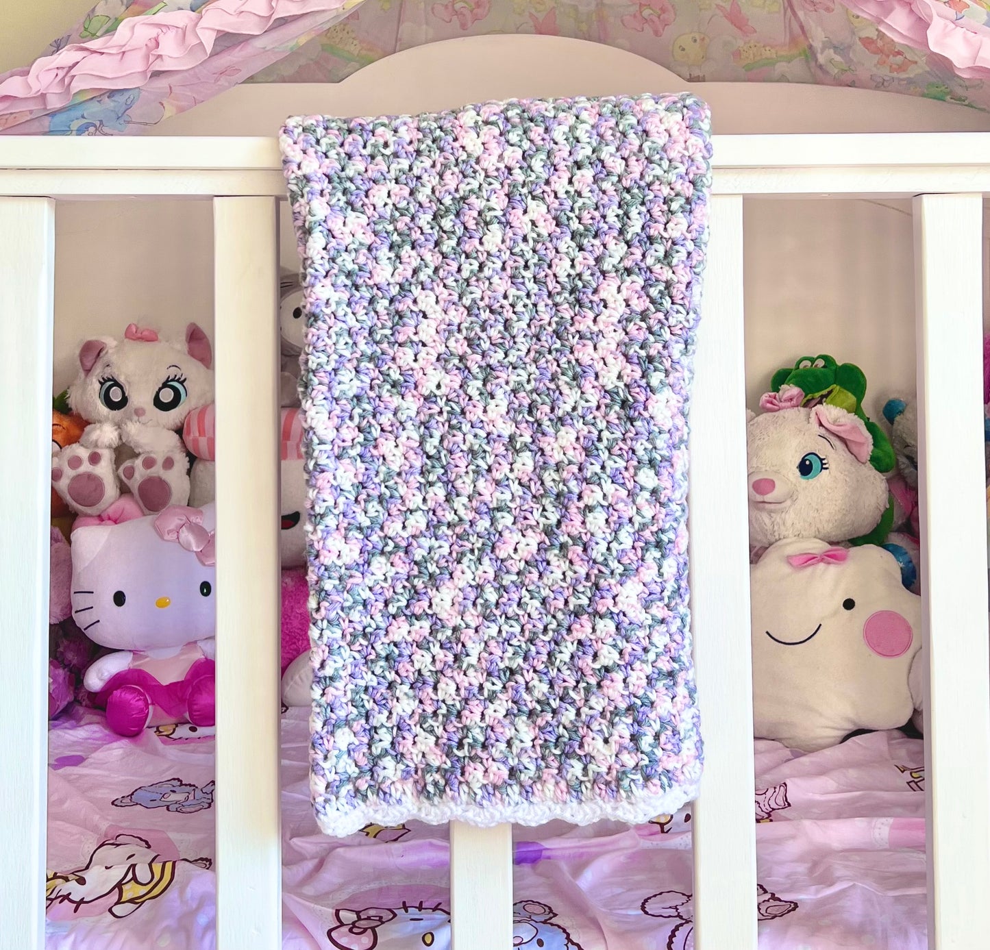 Lavender Dreams Crochet Blanket