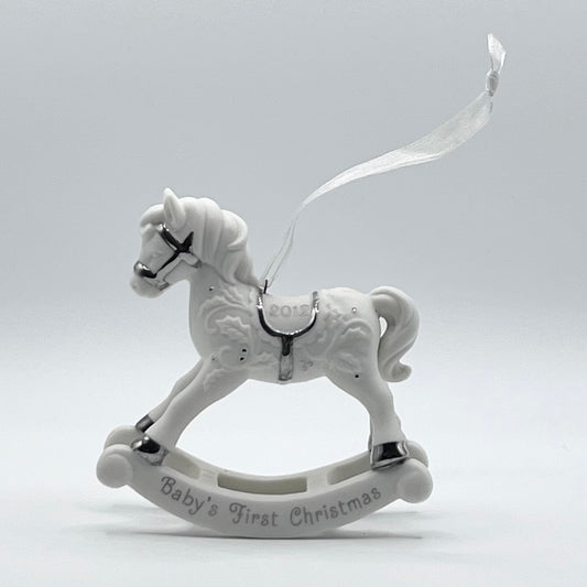 Baby's First Christmas Rocking Horse Ornament