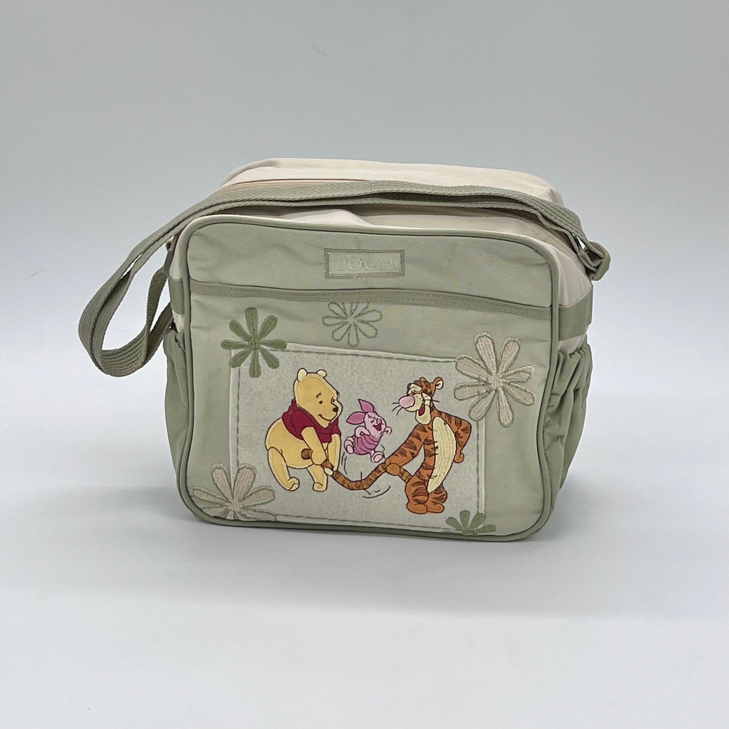 Winnie The Pooh & Friends Green Diaper Bag