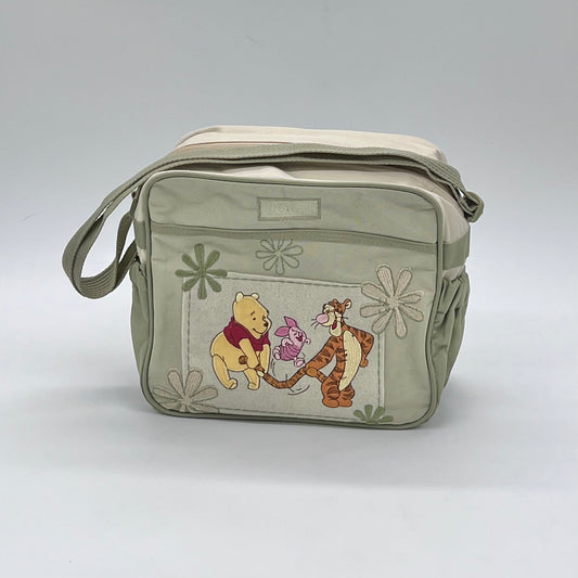 Winnie The Pooh & Friends Green Diaper Bag