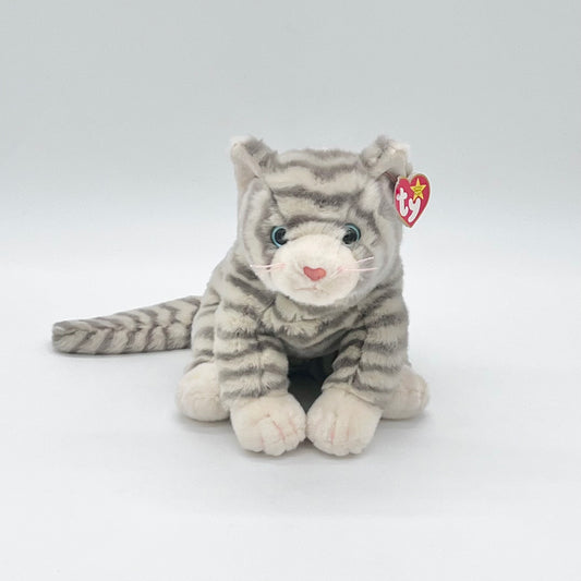 19" Vintage TY Tabby Cat with tag