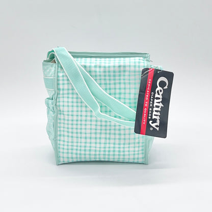 Pastel Green Gingham Baby Bunny Diaper Bag New With Tags
