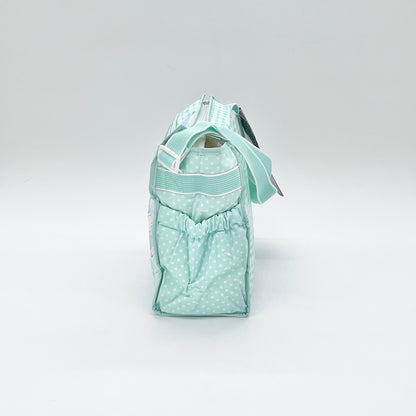 Pastel Green Gingham Baby Bunny Diaper Bag New With Tags