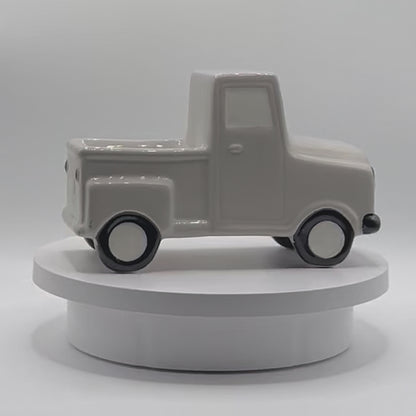 Grey Ceramic Truck